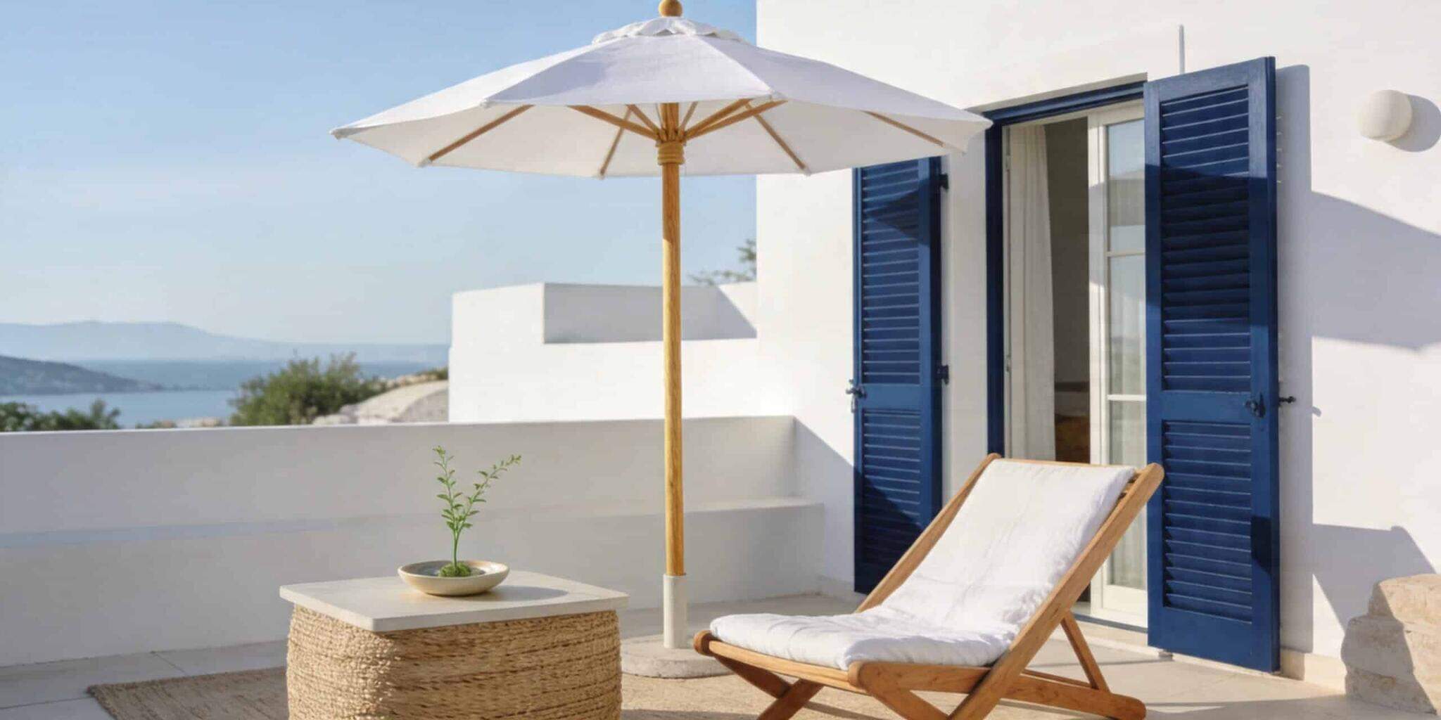 Estilo mediterráneo en tu terraza: 4 formas de sentir el mar